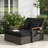 Talleysville 66'' Wide Reversible Patio Daybed with Cushions-1227346266