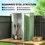 Outsunny 5ft x 3ft Garden Storage Shed Waterproof Sloped Roof-1932326745