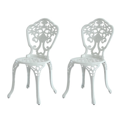 Abisaid Outdoor Stacking Dining Side Chair