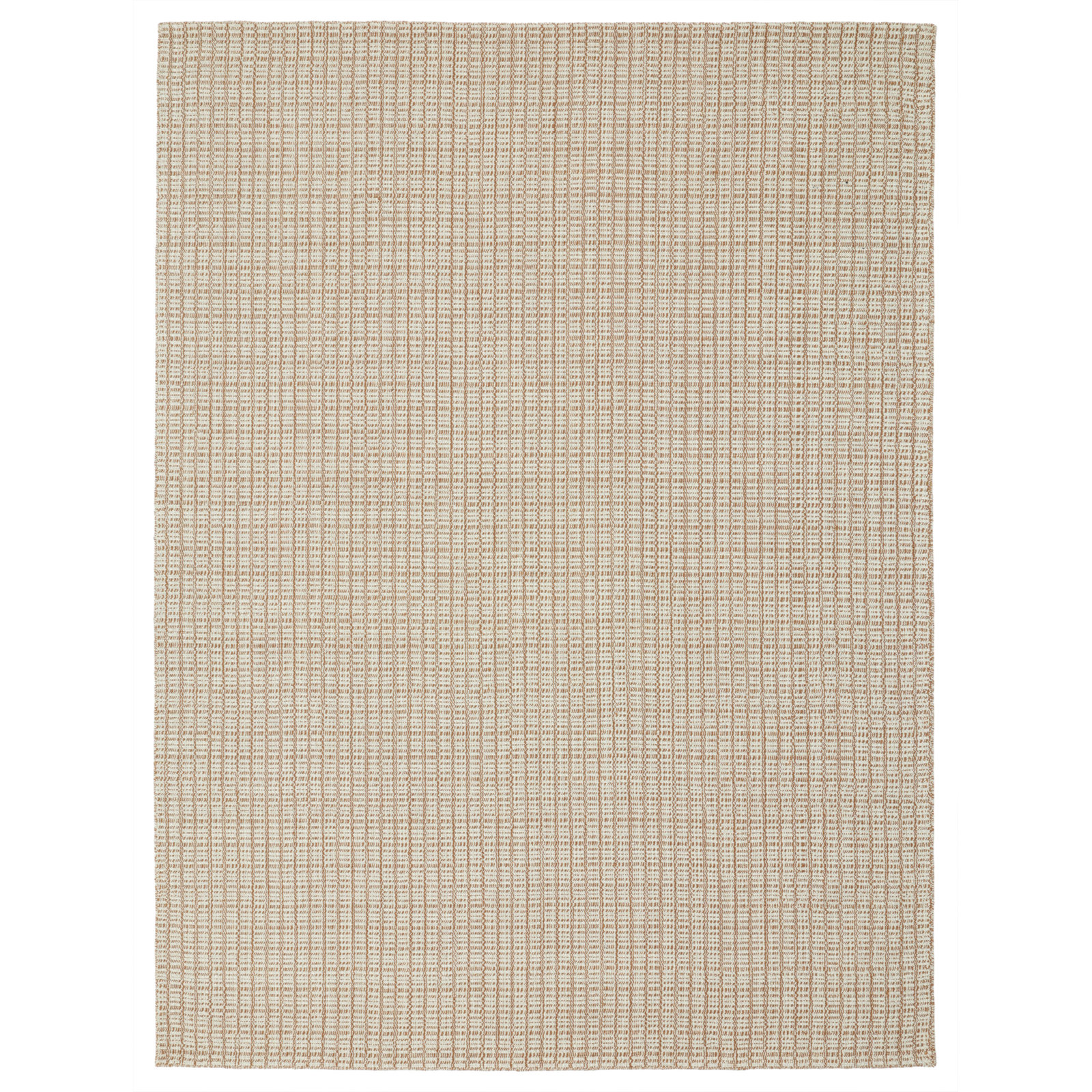Kalise Hand-Tufted Wool Geometric Area Rug, Rectangle 8'9" x 11'9", Rust