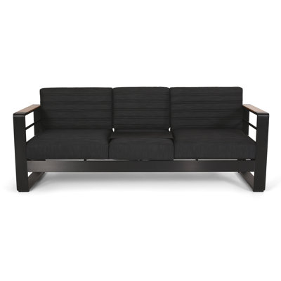 78.69 Wide Balcony With Aluminum Base And Resilient Upholstery Classic Porch Build Seat Cushions