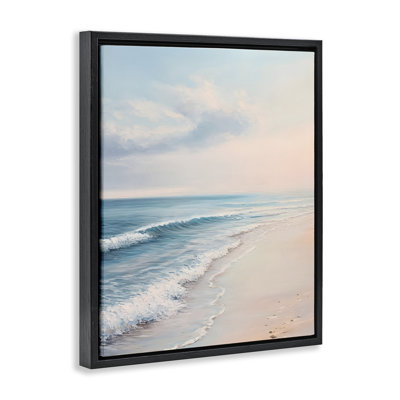 Serene Sands at Sunset Floating Frame, design by Franklyn Gregory
