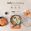 5 Piece Pots And Pans Sets Non Stick With Lids