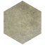 Carreau de porcelaine aspect pierre Hex 7 po x 8 po Heritage-55166507