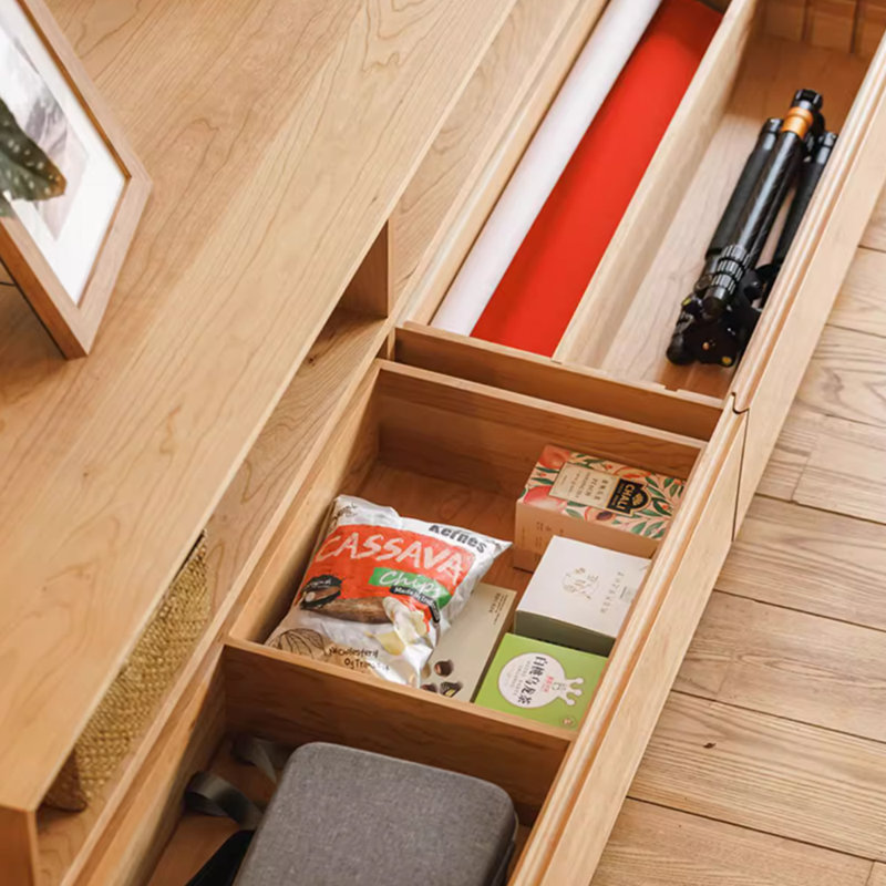 Meuble télé en bois massif