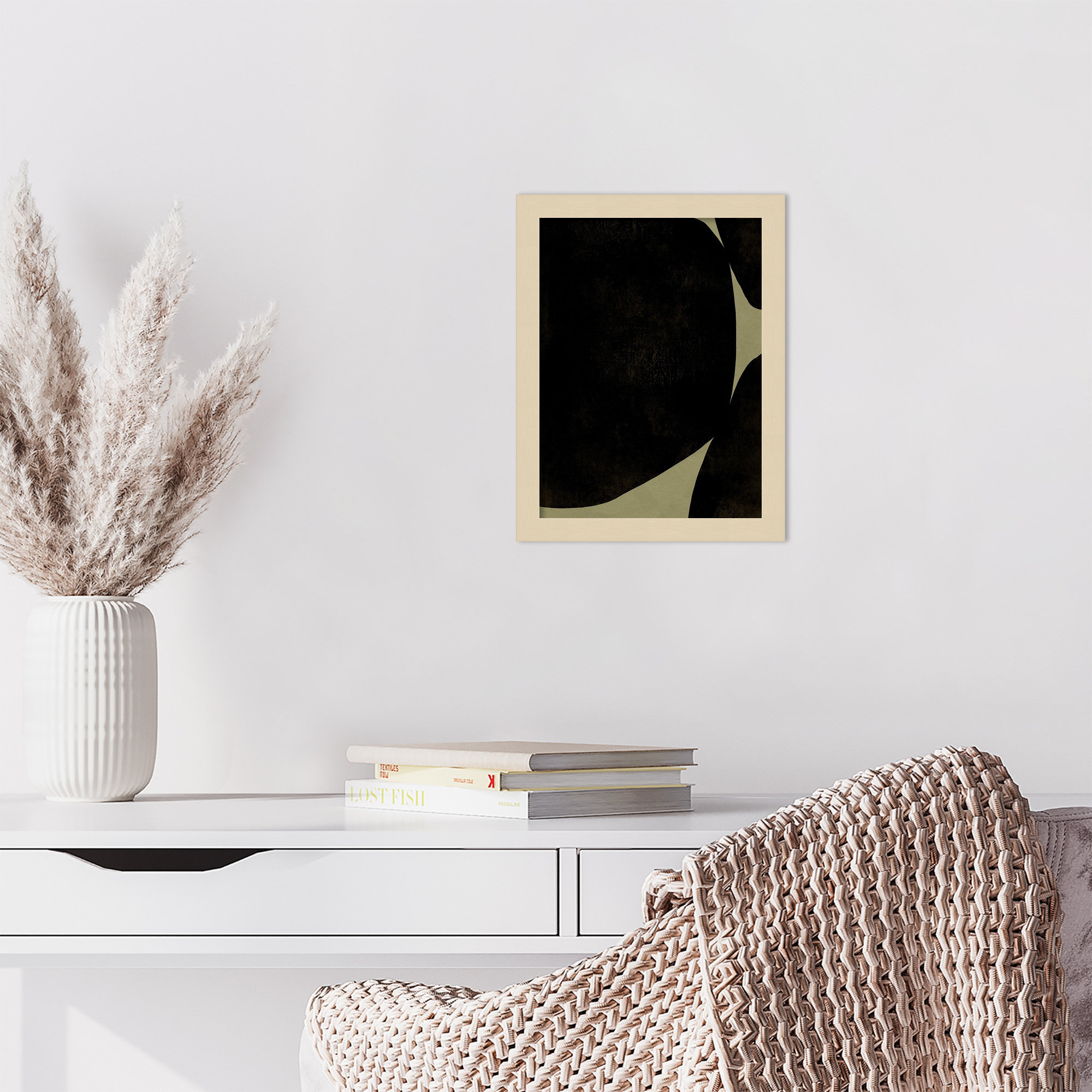 Heirloom Orbs I by Jacob Green, Brown, 13" H x 10" W x 1" D