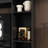 Modern Entertainment Center With Bookshelves, Cabinet Storage, Cable Management & Top Display Shelf-1327484773
