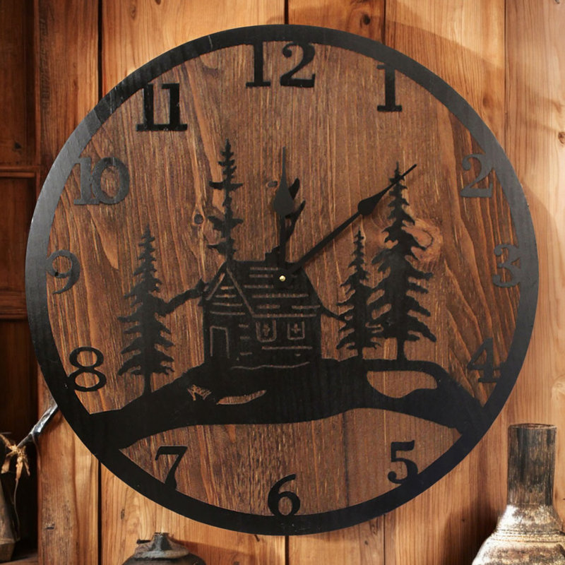 Horloge murale surdimensionnée 24" Harnden