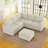 Aubade L-Shaped Modular Storage Sofa Set-685543996