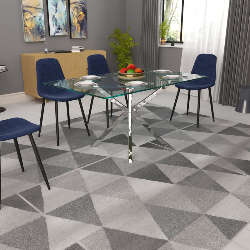 Kaynon Glass Top Dining Table