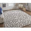 Belden Transitional Abstract, Ivory/Gray Area Rug-1180235792