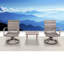 Ensemble de conversation en osier pour 2 personnes Chieko