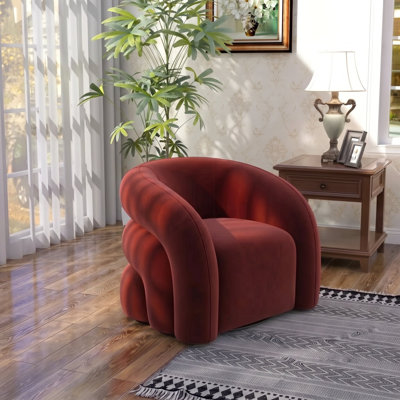 Fauteuil demi-tonneau pivotant Bricyn