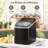 33 Lbs/24H Portable Ice Machine with Self-Cleaning