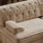 Luxurious Velvet Modular U Shaped Sectional Sofa With 2 Ottomans,3-Seater Chesterfield Sofa With Tufted Design And Tassel Fringe Skirt-1330395575