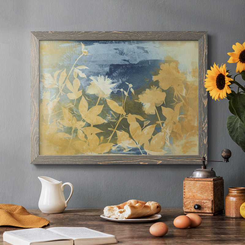 Célébration encadrée sur toile, Gris, H 18 po x l 26 po x P 1,5 po