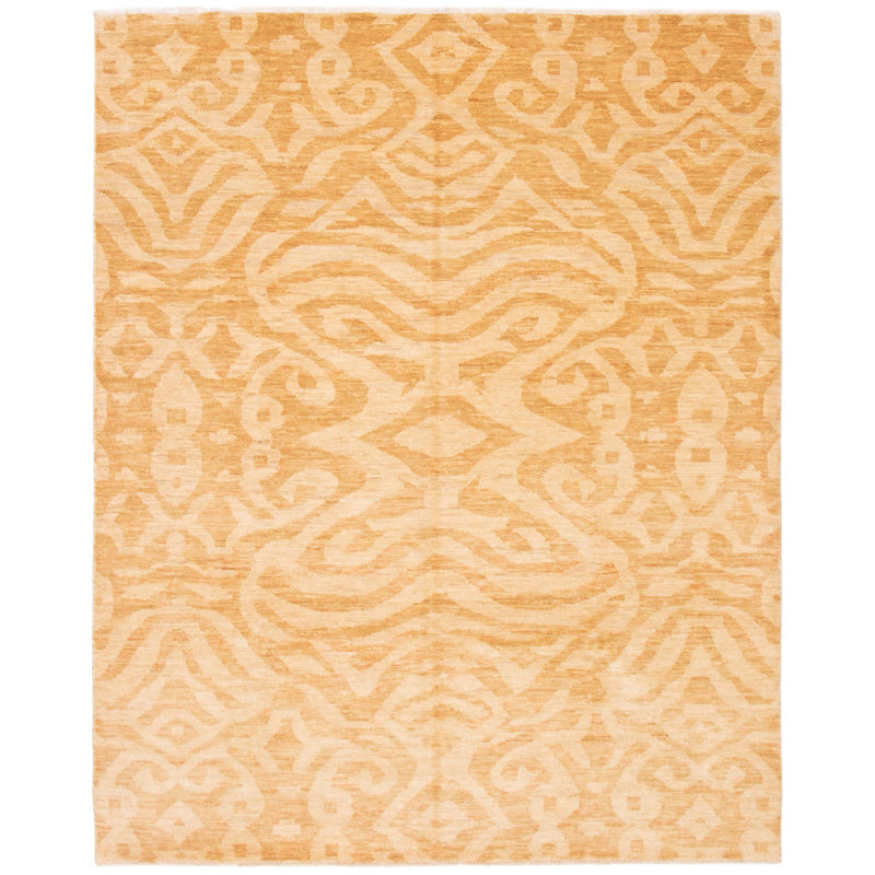 Tapis brun clair Mystique 8 po 2 po x 10 po 2 po