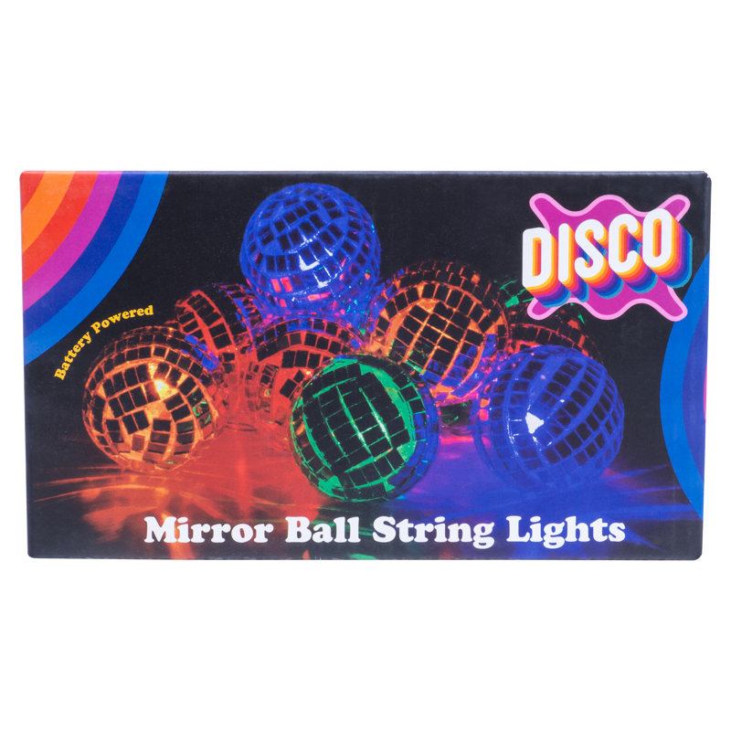 Disco Ball String Lights 