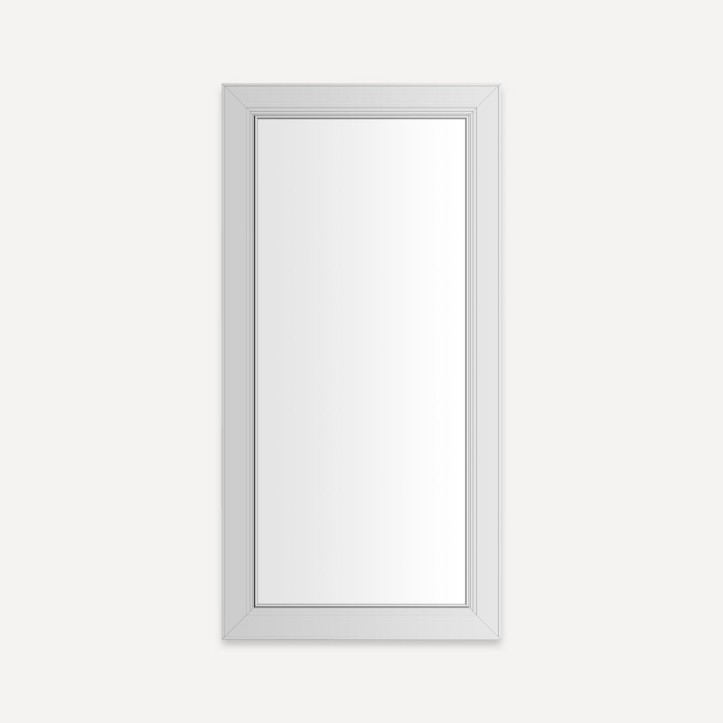Miroir de salle de bain Main Line, Chrome, 40 po x 20 po