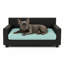 Canapé-lit orthopédique pour chien Dream Haven - turquoise-985494077-962161606