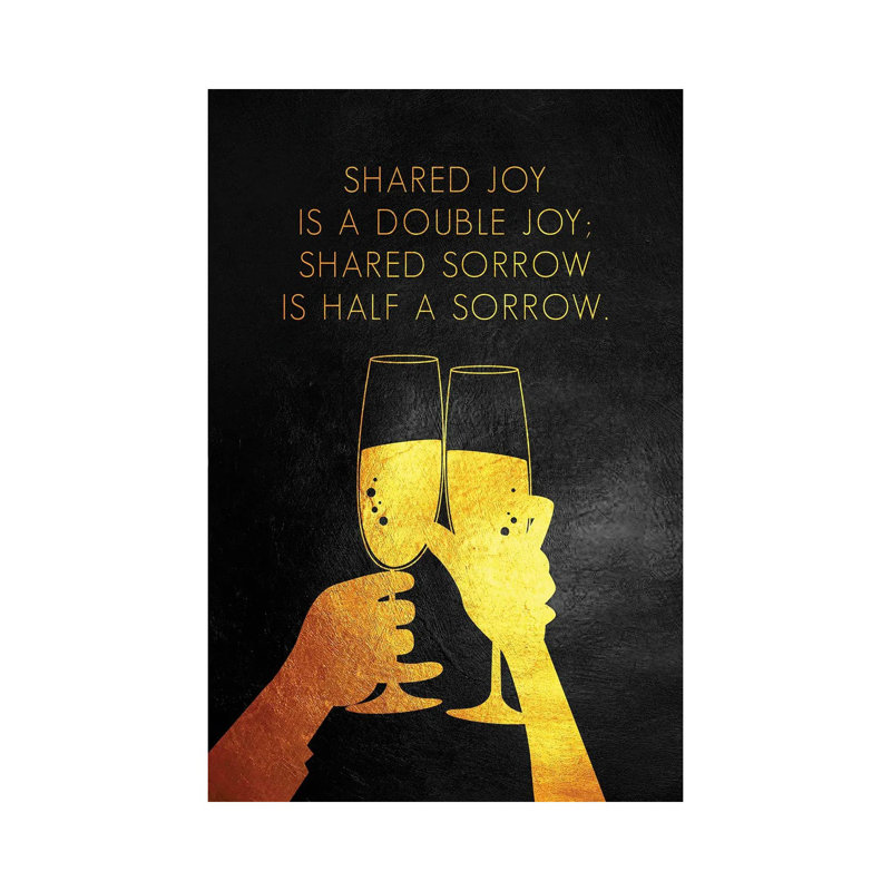Share Your Joy And Sorrows by Adrian Baldovino - Wrapped Canvas Print, 66.04 cm H x 45.72 cm W x 3.175 cm D