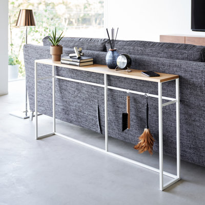 Yamazaki 50" Sofa Back Console Table with Shelf