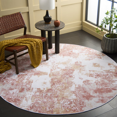 Tapis abstrait lavable à la machine Bayside 128 Performance