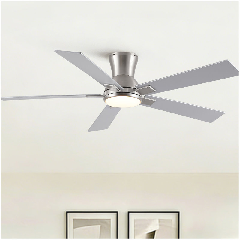 Ventilateur de plafond 52 po avec lumière et télécommande