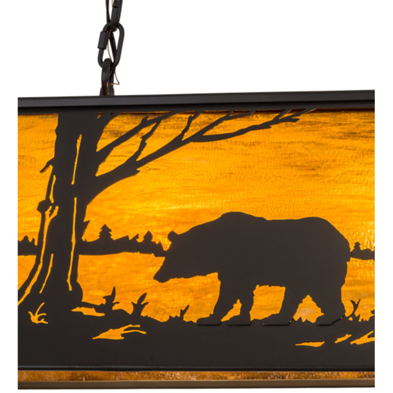 Bear At Lake 6 - Light Pendant