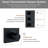 3-Function 12-Inch Wall Mount Thermostatic Bathroom Shower System-115677100