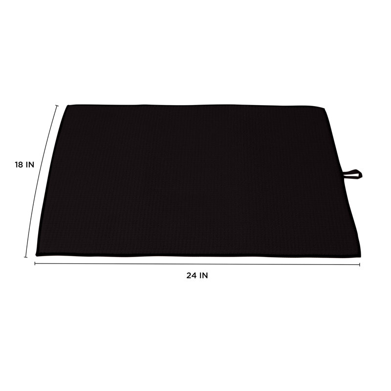 Paquet de 2 tapis de séchage Jumbo, Noir