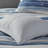 Serene Seersucker Bedding Sets, Polyester Comforter & Quilt, Relaxing Blue Design For Home