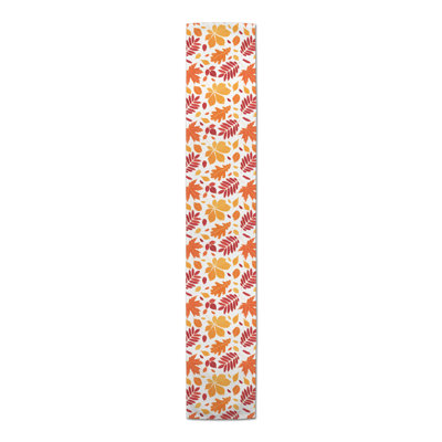 Floral Cotton Blend Halloween Table Runner