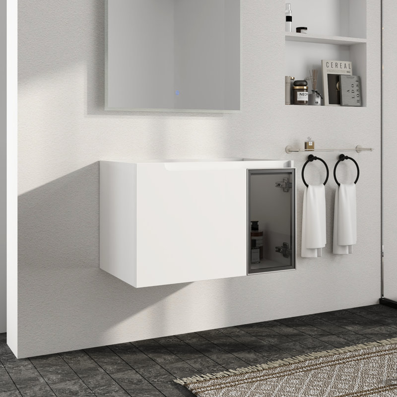 Base de meuble-lavabo simple 30 po Caelum