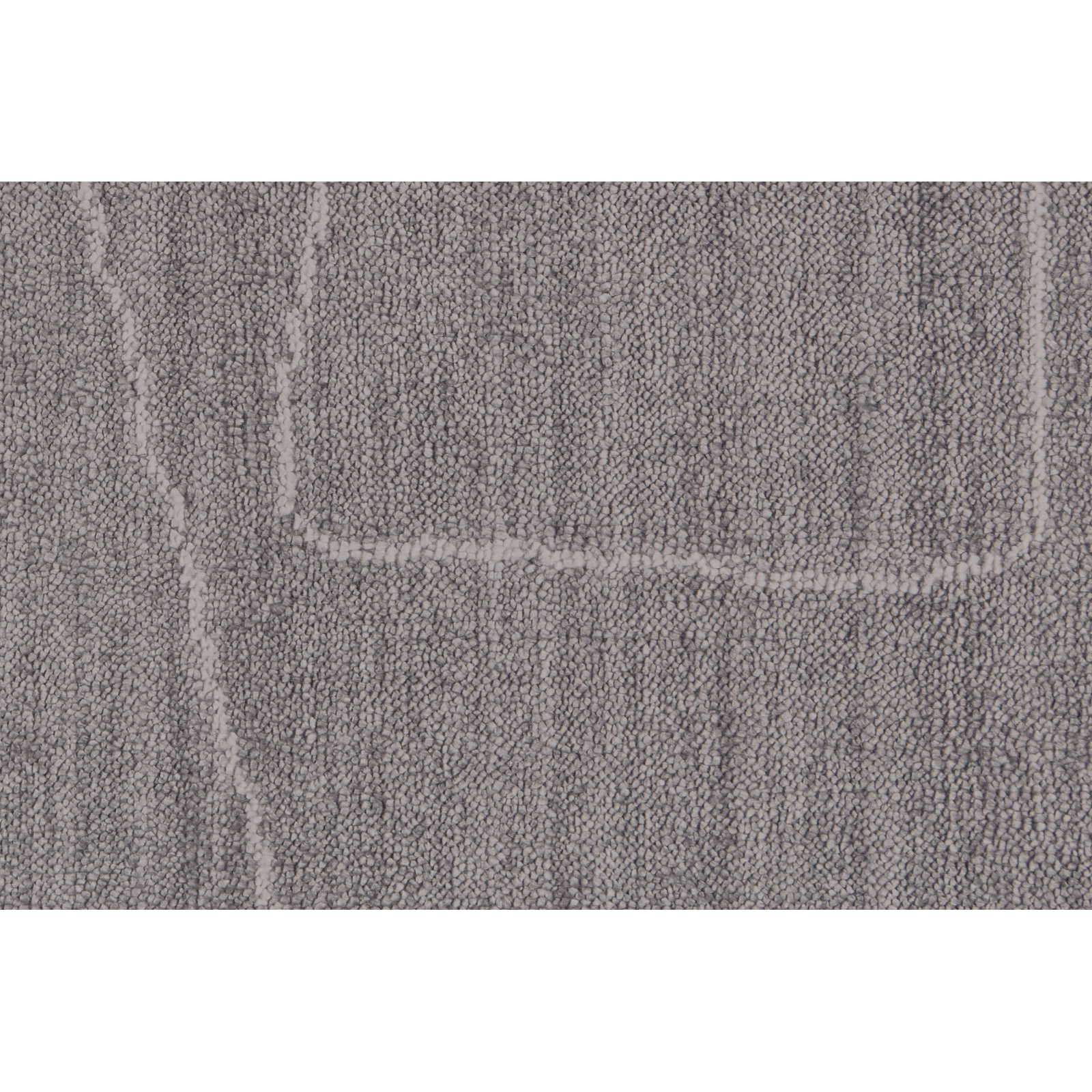 Orwell Gray Ivory Hand-Tufted Abstract Rug, Rectangle 2' x 3'