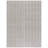 Abbie-Louise Hand Tufted Wool/Cotton Striped Rug in Black/Ivory-1193293962