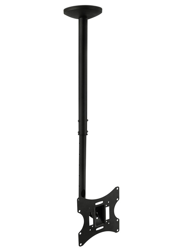 Montez-le! Le support de plafond réglable en hauteur pour téléviseur à mouvement complet convient aux écrans de 23 à 42 po | 66 lb Capacité