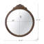 Miroir mural en bois de sapin traditionnel