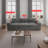 Rhian Microfiber 102“ Sofa