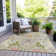 Machine Washable Indoor/Outdoor Xhevrie Beige Rug