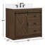 Ensemble de meuble-lavabo simple 36 po avec plateau en pierre reconstituée Jillian-1491685109