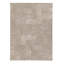 Distressed Suede Leather Geometric Area Rug-27425214