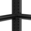 Tablette réglable en métal robuste avec capacité de charge de 2 000 lb, convenant à la vente au détail et au garage - Rouille - 72 po H 5 po, capacité, outils ouverts
