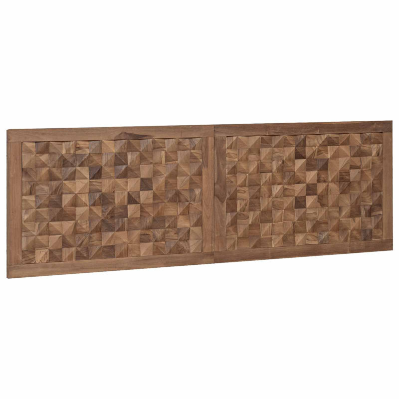 Solid Wood Headboard, European Kingsize (160 x 200 cm)
