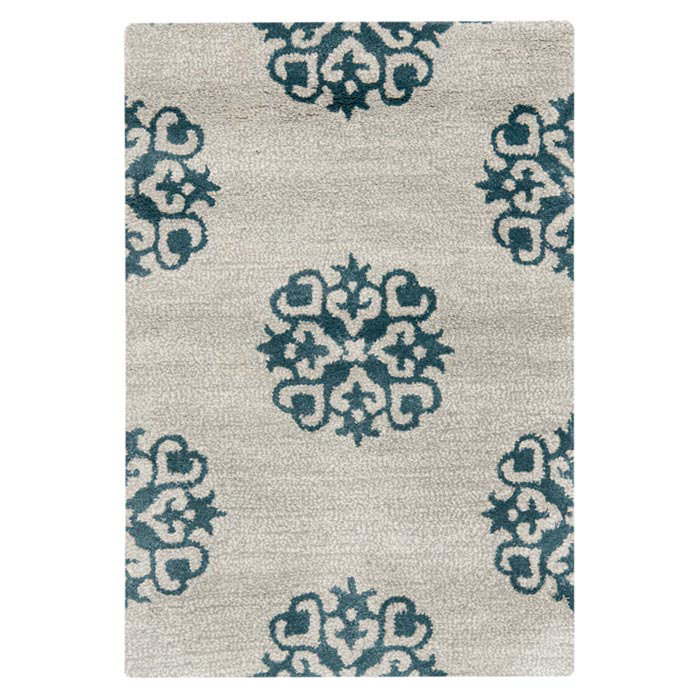 Candelo Hand Tufted Wool Pile Geometric Rug