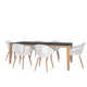 Leterra Square 6 - Person Outdoor Dining Set