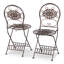 2 - Person Patio Dining Set with Round Table , Cushions Included-1883122410