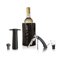  WineDisc The Original - Drop Stopping Flexible Pour Spout (10)  Silver: Wine Pourers: Home & Kitchen