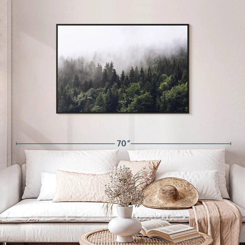 Alvord Hazy Pine Forest, H 29 po x l 43 po