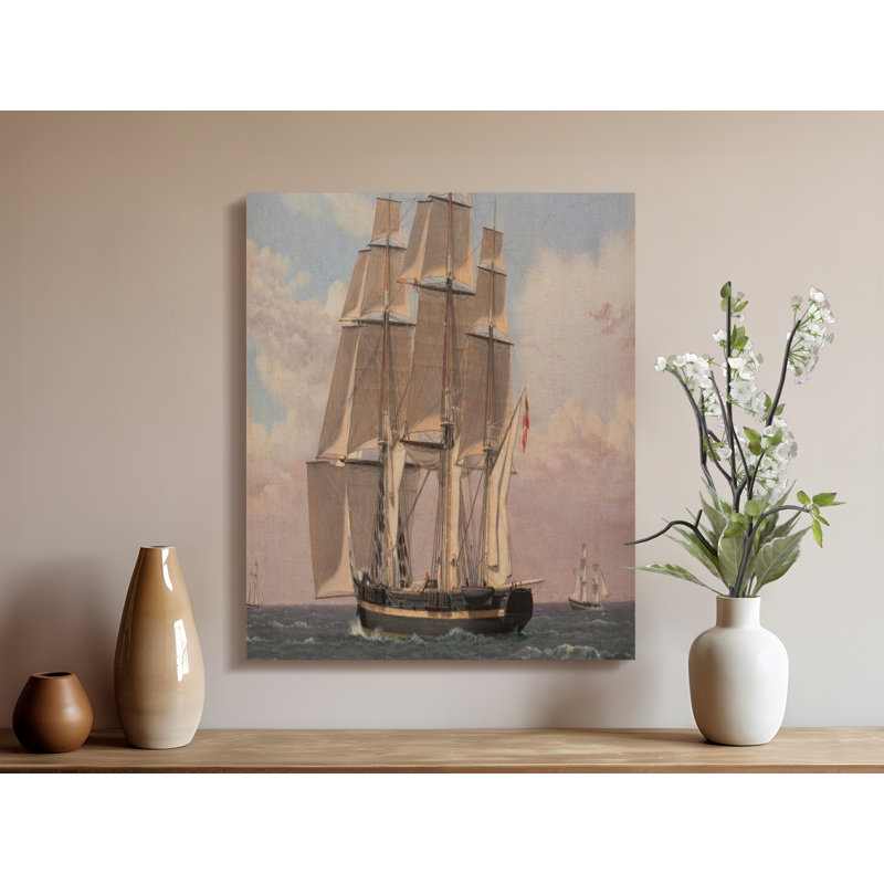Cureton 1 Piece Wrapped Canvas Wall Art Set, 18x24